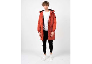 Pepe Jeans Giacca "Jaden Parka"" - PM402595 | Jaden - Arancione- Taglia: Xl(Eu)"