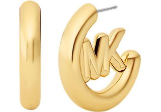 Orecchini Circolari Michael Kors Gold Collection Premium - Donna