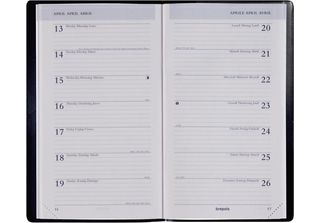 Agenda Brepols Breplan Genova Nero 2026