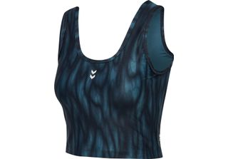 Hummel Hmlhiit Aop Intensity W Top - Seagrass, Taglia:Xl