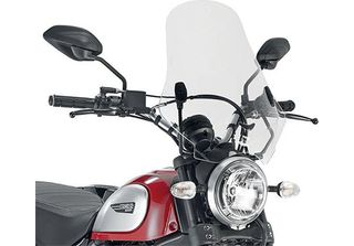 Givi 7407A Parabrezza Ducati Scrambler 400/Scrambler Icon 800 Taglia Unica