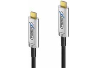 Fiberx FX-I600-015 Cavo Usb 15 M Usb 3.2 Gen 1 (3.1 Gen 1) Usb C Nero
