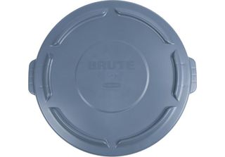 Rubbermaid FG263100GRAY Coperchio Rubbermaid Brute Con Maniglia, Grigio