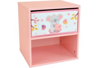 Noptiera Fun House, Mdf, Roz, 36X33X30Cm