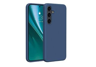 Telforceone S.A. Etteri Silicone Case For Samsung Galaxy S25 Dark Blue