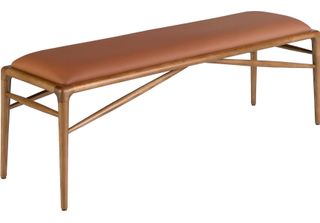 Sgabello Angel Cerdá In Ecopelle Marrone 5112