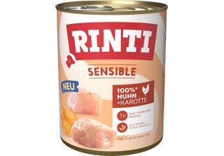 Rinti 800Gx6 Sensible Poulet&Carotte