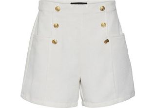 Vero Moda Pantaloncini Soleste Bianco S Donna Bianco S