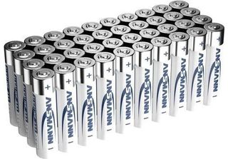 Ansmann Batterie Aaa Alcaline LR03 - (40 Pezzi) Il Design Può Variare