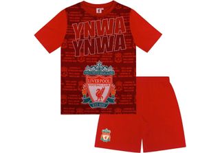 Liverpool Fc - Pigiama Con Pantaloncini "A.Becker"" Per Bambino, Sublimazione G…
