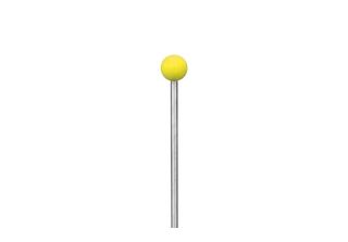 Take2 Design, Testa In Silicone Clack Color-Edition Colorata Di Giallo