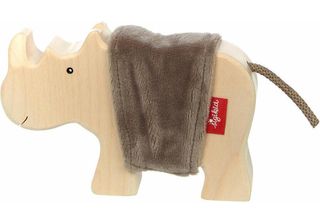 Sigikid Cudly Wudly Animale Di Legno Rinoceronte, Figura Di Legno, Figura Di Gi…