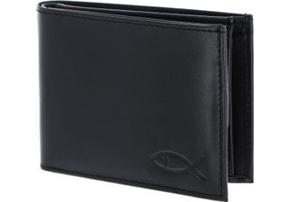 Oxmox Pelle Portafoglio Leather Rfid Protect PocketböRse Freedom Fish Embossed …