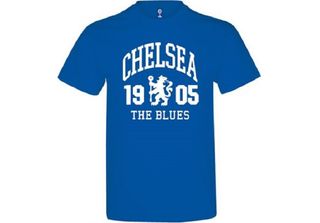 Maglietta Chelsea Unisex Adulto The Blues, Royal Blue BS2034 (Xl) (Royal Blue)
