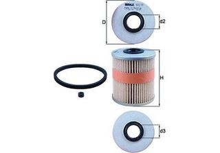 Filtro Carburante Knecht