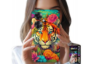 Custodia Per Oppo Reno11 F 5G - Custodia Con Motivi Animali Tigre E Tigrato