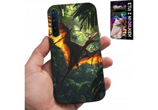 Custodia Per Oppo A91 - Custodia A Zaino Dino Dinosaur Pterodactyl