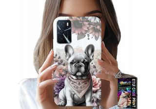 Custodia Per Oppo A16 / A16S / A54S - Zaino Bulldog Bulldogs Dog Breeds