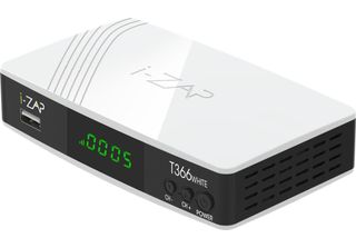 I-Zap T366 Decoder Digitale Terrestre, Bianco