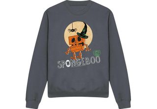 Spongebob Squarepants - Felpa "Spongeboo"" Per Uomo/Donna Unisex TV12595 (M) (C…
