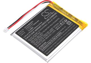 Techtek Batteria Compatibile Con [Hellobaby] HB40 Monitor, HB50 Monitor, HB6351…