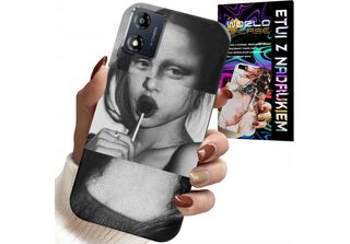 Custodia Per Motorola Moto E13 - Monna Lisa Con Lollipop Custodia Con Motivi Al…