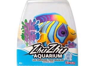 Giocattolo Lansay Zhu Zhu Acquario Di Cristallo Le Poisson Ange Royal