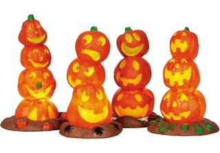 Lemax Halloween: Teste Di Zucca