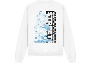 Sesame Street - Felpa "Out In These Streets"" Per Uomo/Donna Unisex TV20167 (Xl…