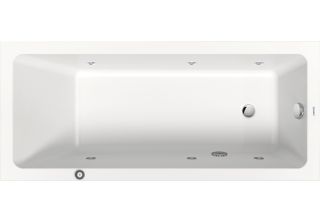 Duravit No.1 Baignoire Pour Wc EncastréE, Rectangulaire, 1600X700Mm, Jet Protec…