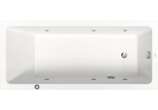 Duravit No.1 Baignoire Pour Wc EncastréE, Rectangulaire, 1700X750Mm, Jet Protec…