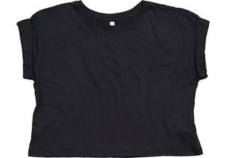 Mantis M96 | Donna Crop Top T / Drop Shoulder - Colore: Nero - Taglia: Xl