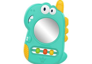 Woopie Baby Zabawka Sensoryczna Gryzak Lusterko Dino