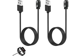 Confezione 2 Cavi Di Ricarica Smartwatch, 2,5 Mm 2-Pin Charger Magnetic, Cavo U…