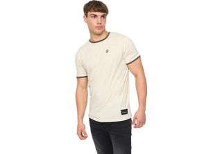 Crosshatch - Maglietta "Lamtopi"" Da Uomo BG2151 (L) (Bianco)"