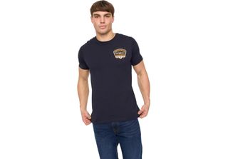 Crosshatch - Maglietta "Motocross"" Da Uomo BG2150 (L) (Navy)"