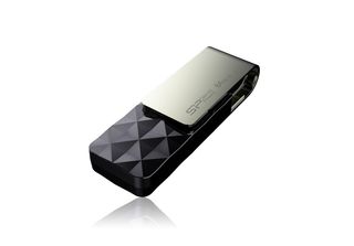 Silicon Power SP064GBUF3B30V1K Silicon Power Usb-Stick 64GB USB3.0 B30 Black