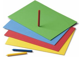 Faibo Eva Punching Block 200X300X4Mm Colori Assortiti -20U