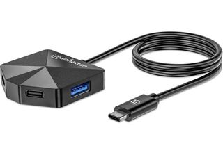 Manhattan 181150 Manhattan 4-Port Usb Hub USB-C Stecker 2Xusb-C 2Xusb-A Port