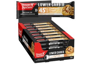 Barretta Proteica Power System Lower Carb Cookies & Cream 45% Di Proteine 28 X …