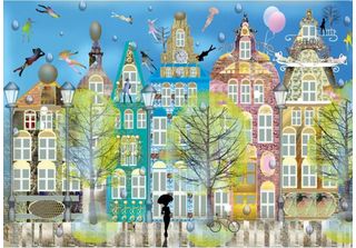 Yazz Puzzle Città Belga 1000 Pezzi