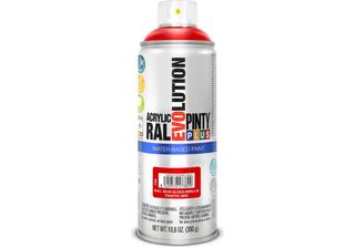 Pintyplus Evolution Vernice Spray All'acqua 520Cc Ral 3020 Rosso Traffico