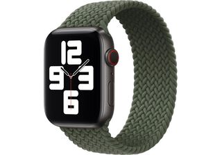 Bracciale Apple Intrecciato Solo Loop Inverness Green (Verde Inverso), 40 Mm, M…