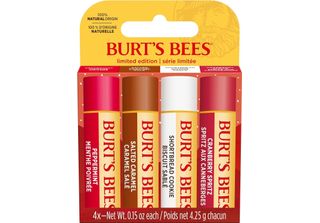 Burts Bees Edizione Natale: Set Di 4 Balsami Per Le Labbra