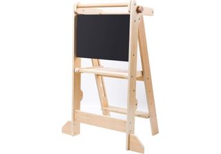 Elineli Torre Di Apprendimento Pieghevole Crescere 2In1 - Dipinto Con Tavolo Da…