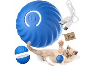 Usb Interactive Flying Ball Usb Led Giocattolo Elettrico Per Cani