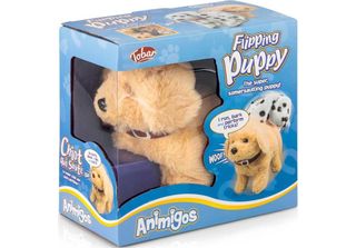 Tobar Cane Peluche Giocattolo Interattivo Flipping Puppy Labrador