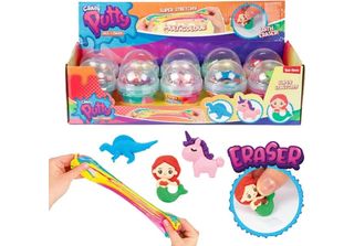 Toi-Toys Crazy Putty Arcobaleno Con Gomma Da Cancellare
