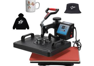 Bettizia 8 In 1 38X30Cm Transfer Press Pressa Termica 1400W T-Shirt Press Press…