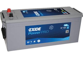 Autobaterie Exide Powerpro 145Ah, 12V, EF1453